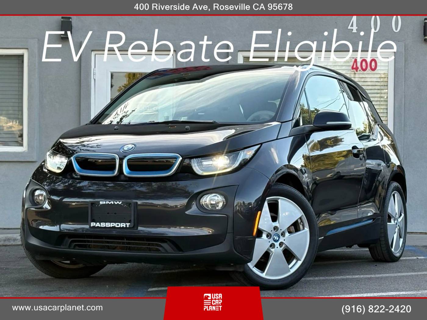 2015 BMW i3 60 Ah — Hatchback — 66,904 mi — Roseville, CA