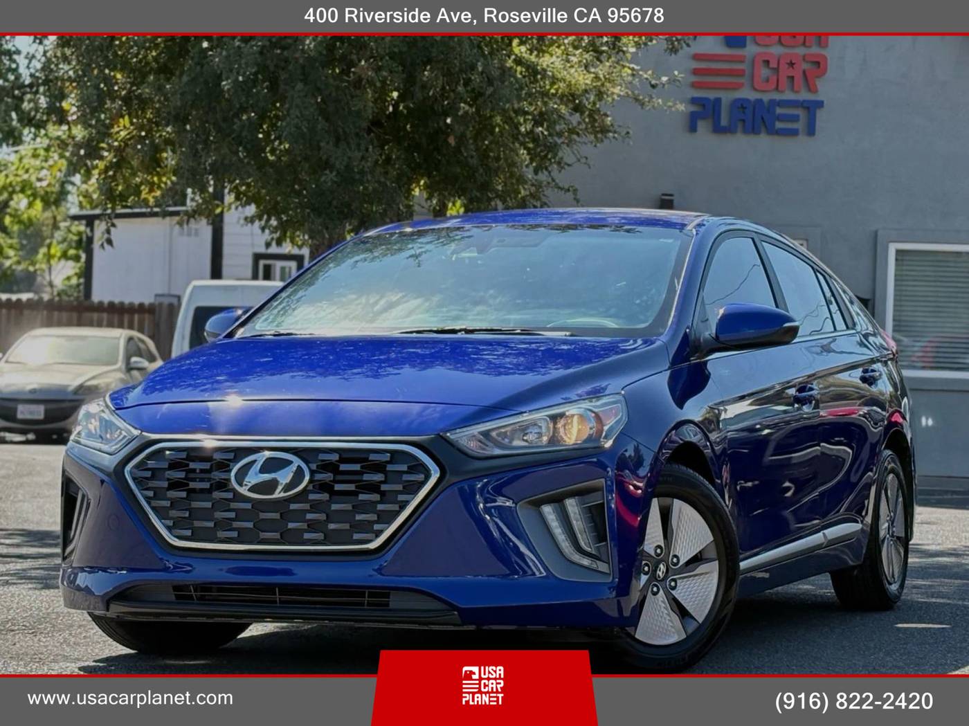 2021 Hyundai Ioniq Hybrid SE — Hatchback — 47,066 mi — Roseville, CA