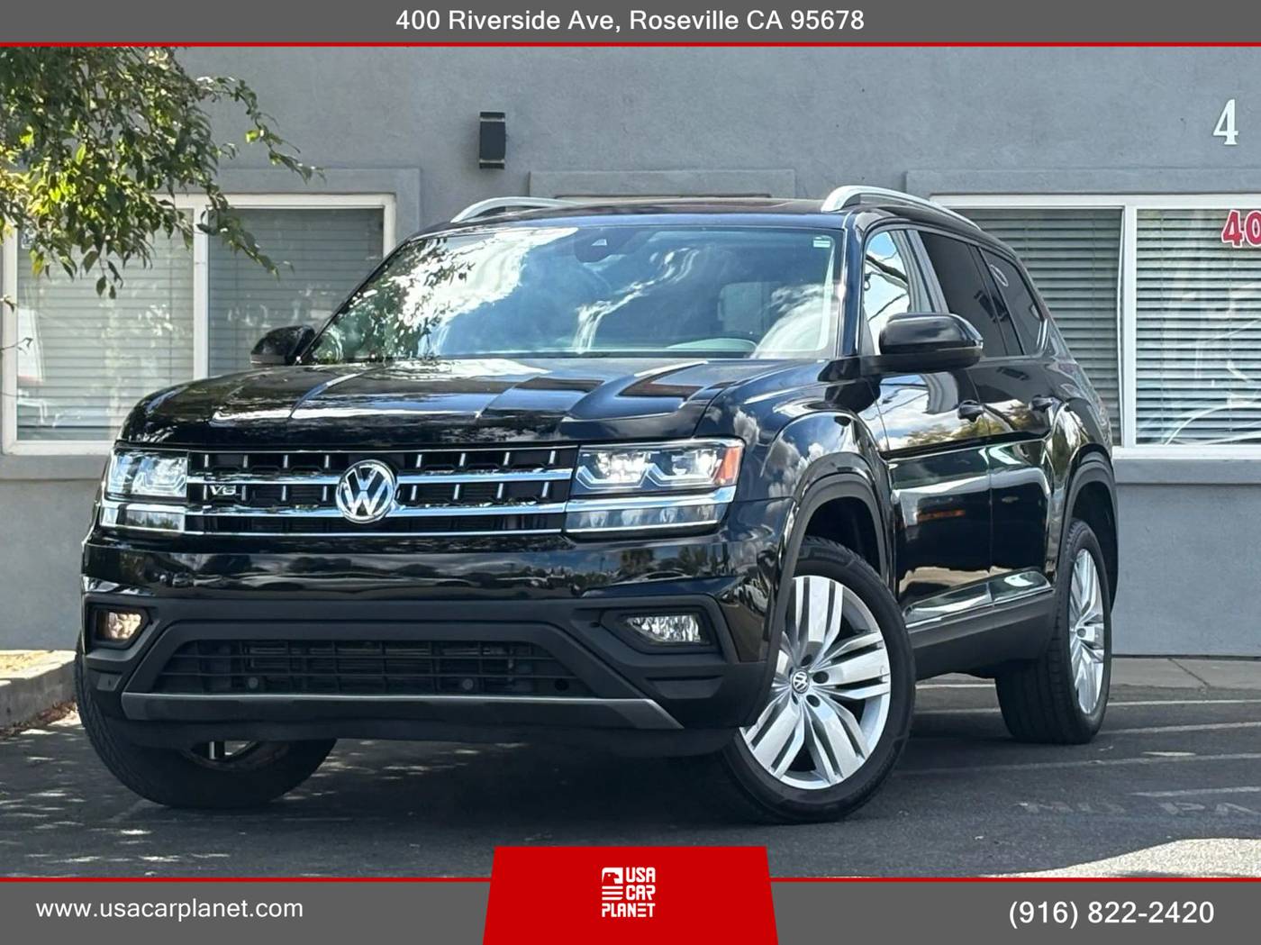 2019 Volkswagen Atlas SEL — SUV — 62,711 mi — Roseville, CA