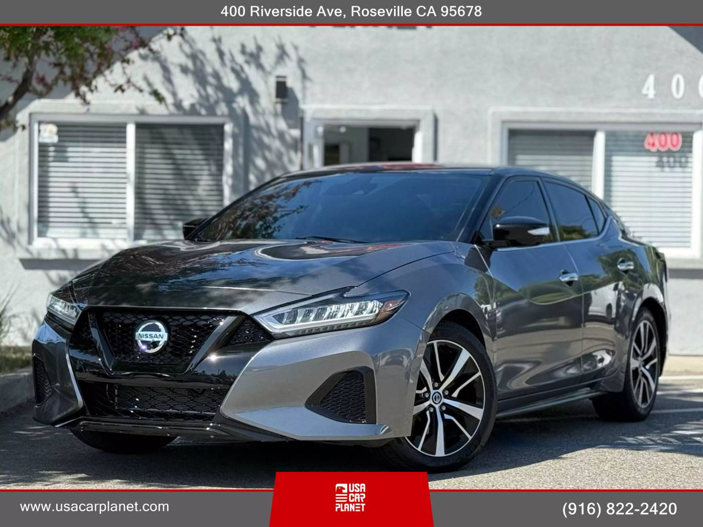 2021 Nissan Maxima SV — Sedan — 51,512 mi — Roseville, CA