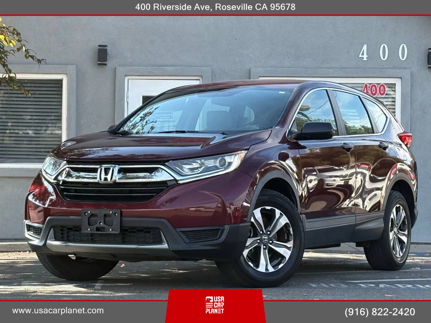 2017 Honda CR-V LX — SUV — 27,329 mi — Roseville, CA