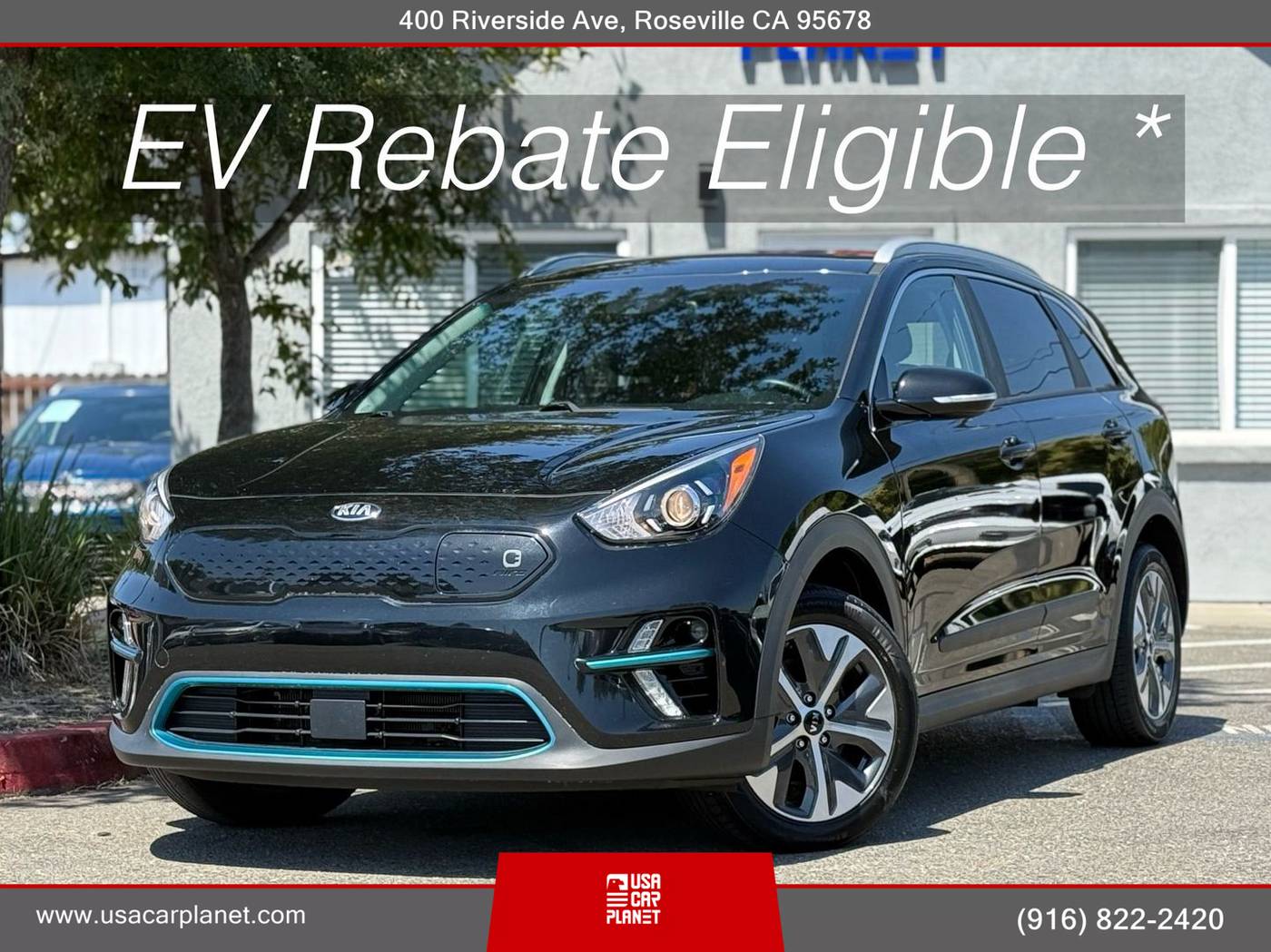 2020 Kia Niro EV EX — SUV — 62,760 mi — Roseville, CA