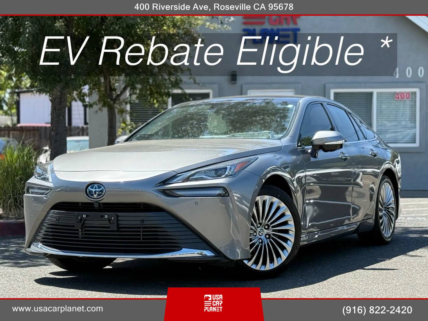 2022 Toyota Mirai Limited — Sedan — 23,319 mi — Roseville, CA