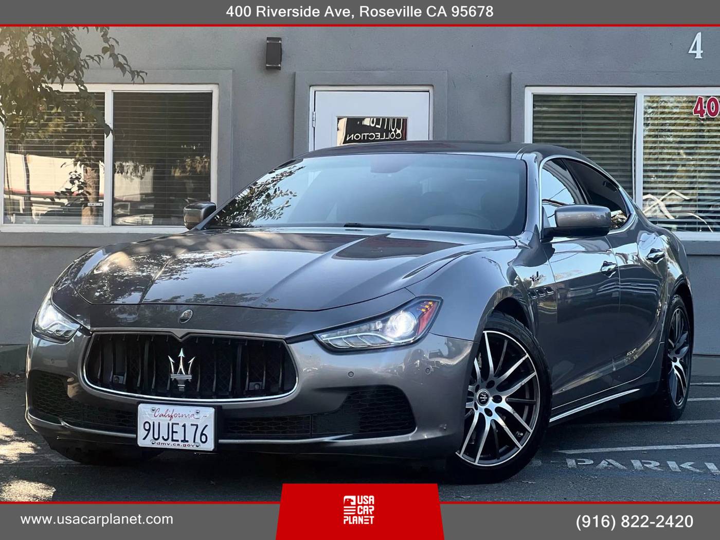 2014 Maserati Ghibli S Q4 — Sedan — 82,425 mi — Roseville, CA