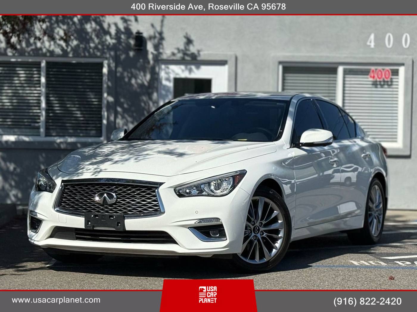 2023 INFINITI Q50 LUXE — Sedan — 25,363 mi — Roseville, CA