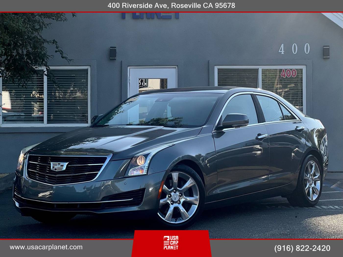 2016 Cadillac ATS Luxury — Sedan — 66,618 mi — Roseville, CA