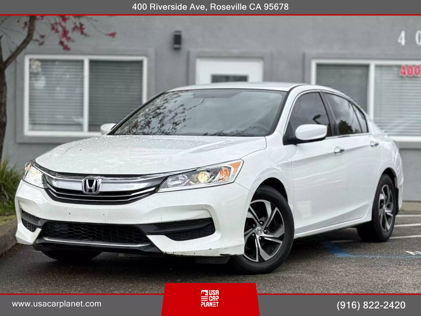 2017 Honda Accord LX — Sedan — 194,842 mi — Roseville, CA