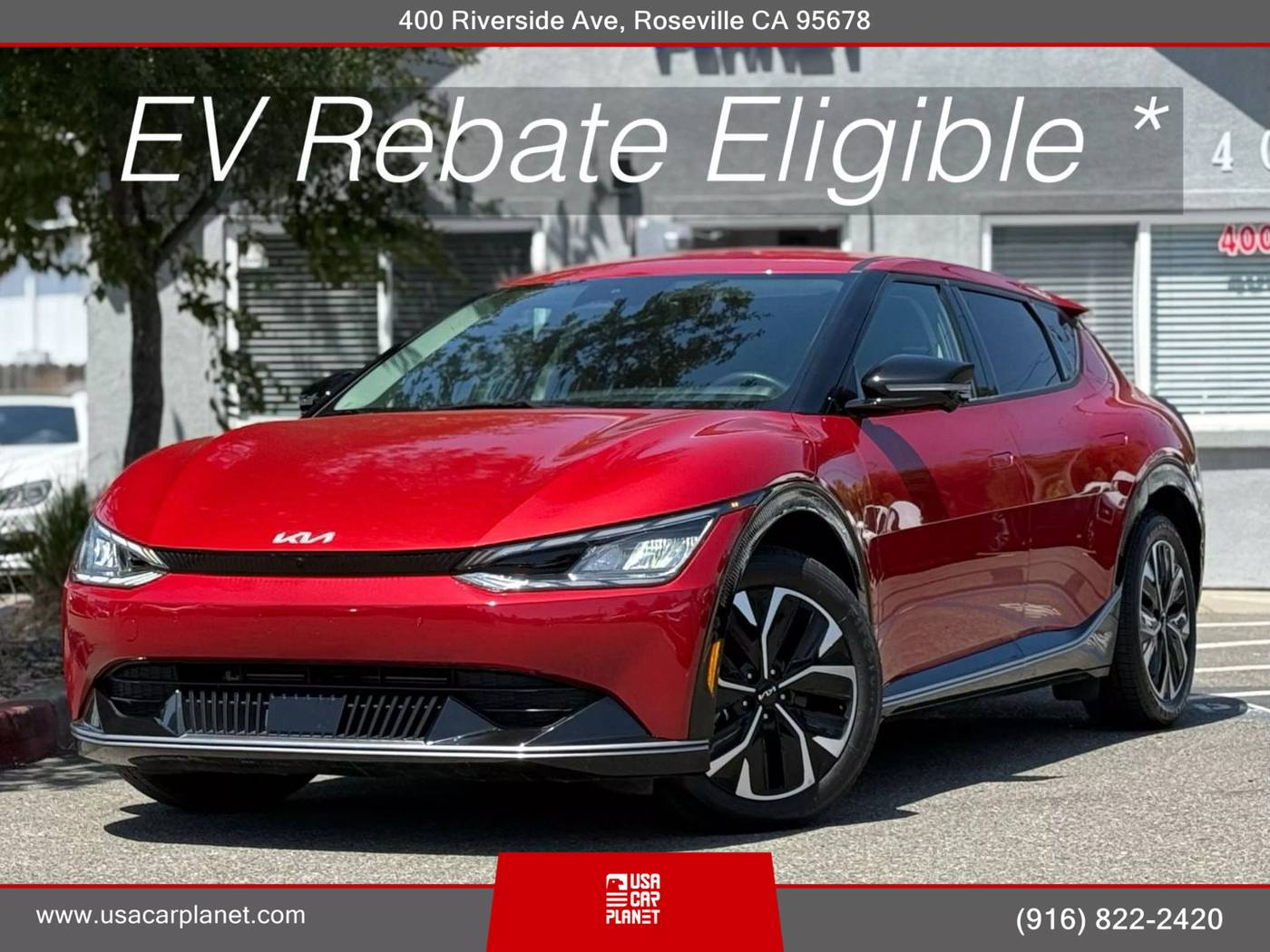 2022 Kia EV6 Wind — SUV — 24,498 mi — Roseville, CA