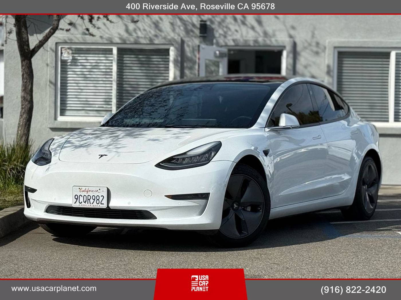 2019 Tesla Model 3 Long Range — Sedan — 72,554 mi — Roseville, CA