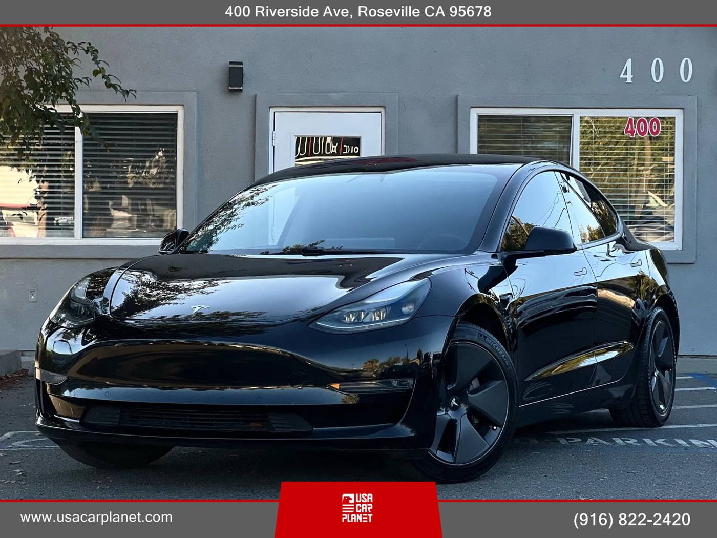 2021 Tesla Model 3 Standard Range Plus — Sedan — 106,478 mi — Roseville, CA