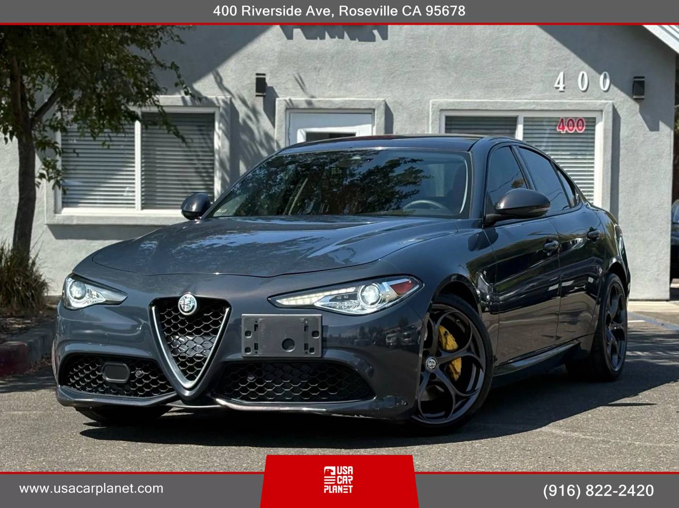 2019 Alfa Romeo Giulia Ti Sport — Sedan — 55,146 mi — Roseville, CA