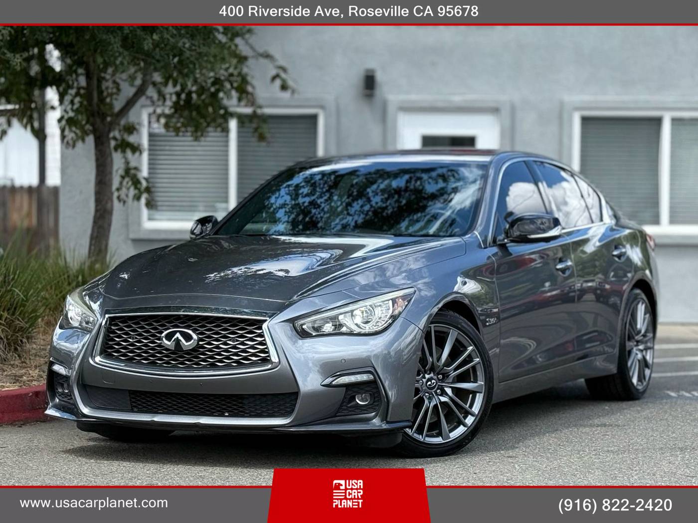 2019 INFINITI Q50 RED SPORT 400 — Sedan — 62,178 mi — Roseville, CA