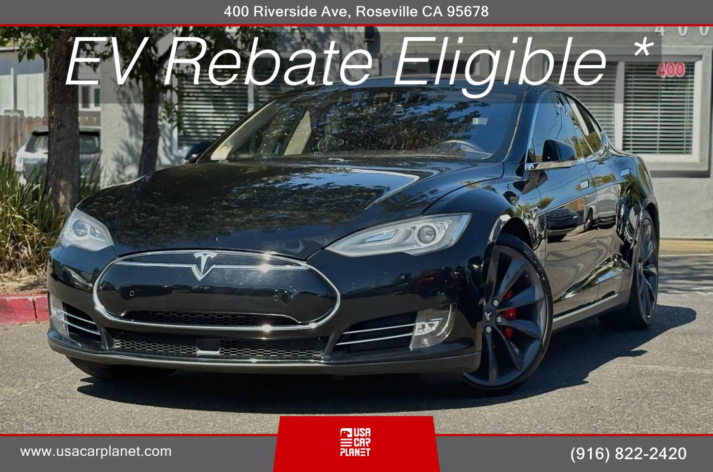 2015 Tesla Model S P85D — Hatchback — 53,419 mi — Roseville, CA