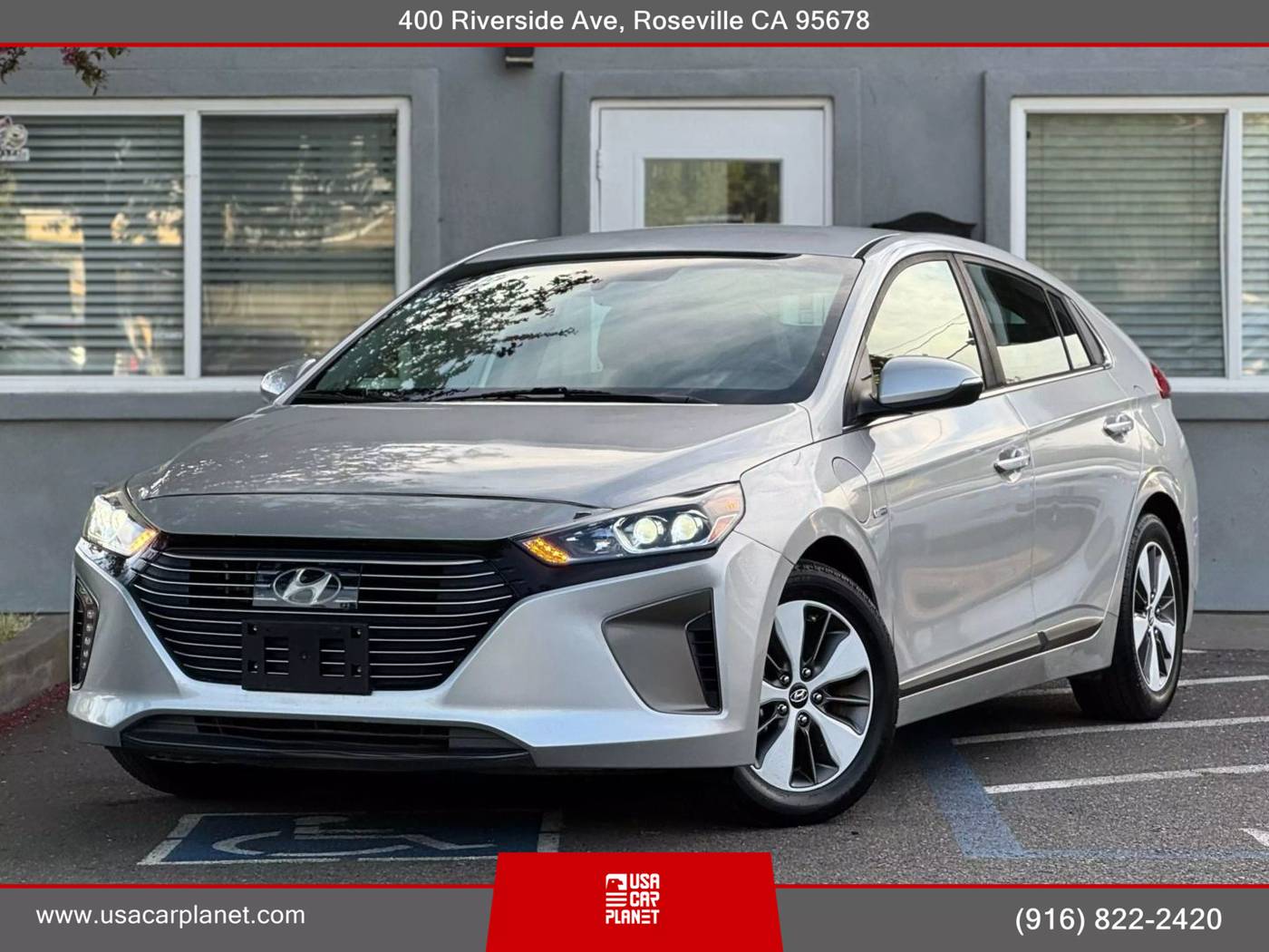2019 Hyundai Ioniq Plug-In Hybrid Limited — Hatchback — 47,246 mi — Roseville, CA
