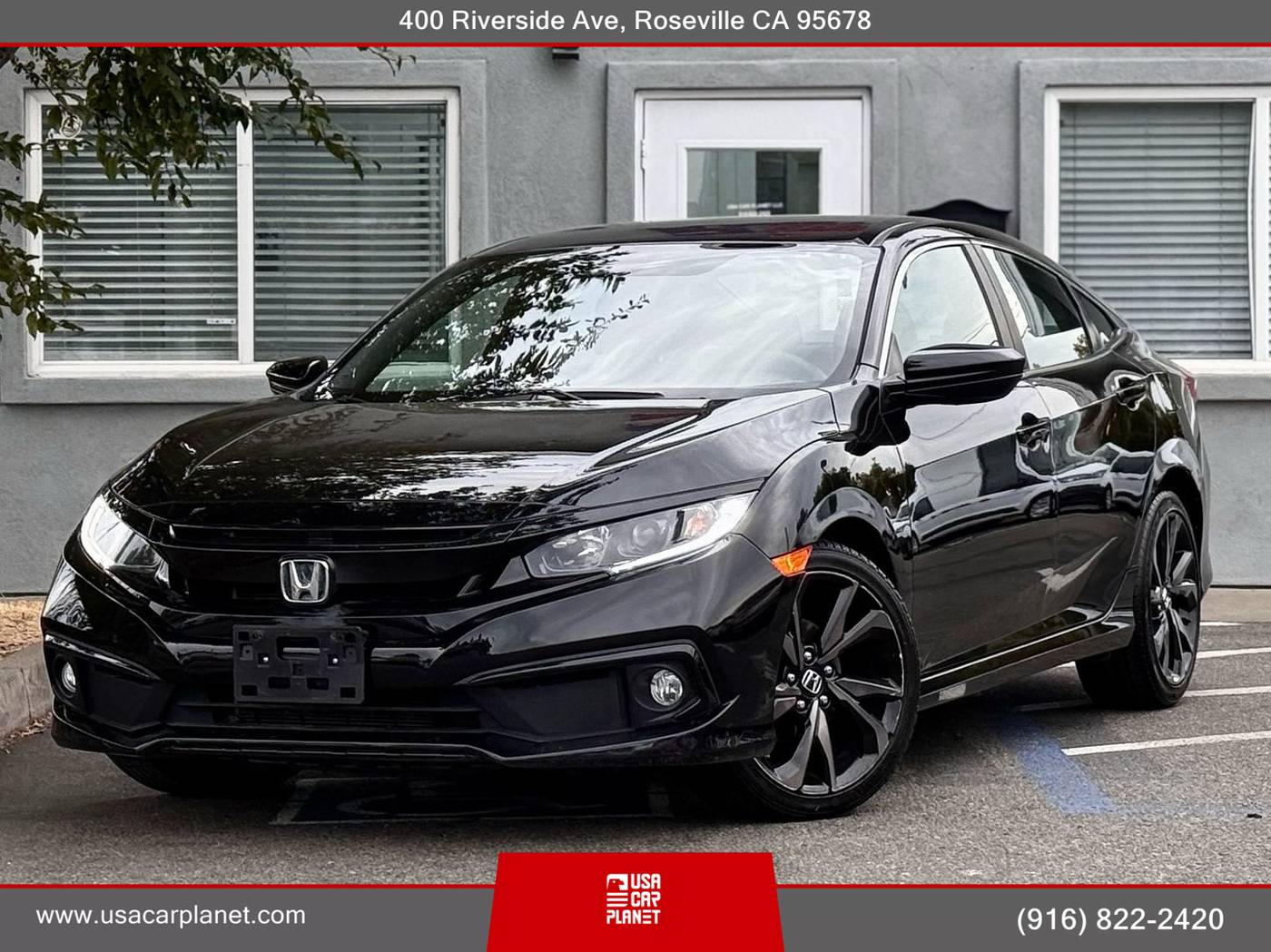 2019 Honda Civic Sport — Sedan — 55,010 mi — Roseville, CA
