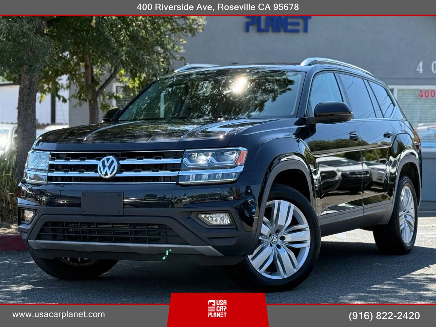 2019 Volkswagen Atlas SE with Technology — SUV — 62,469 mi — Roseville, CA