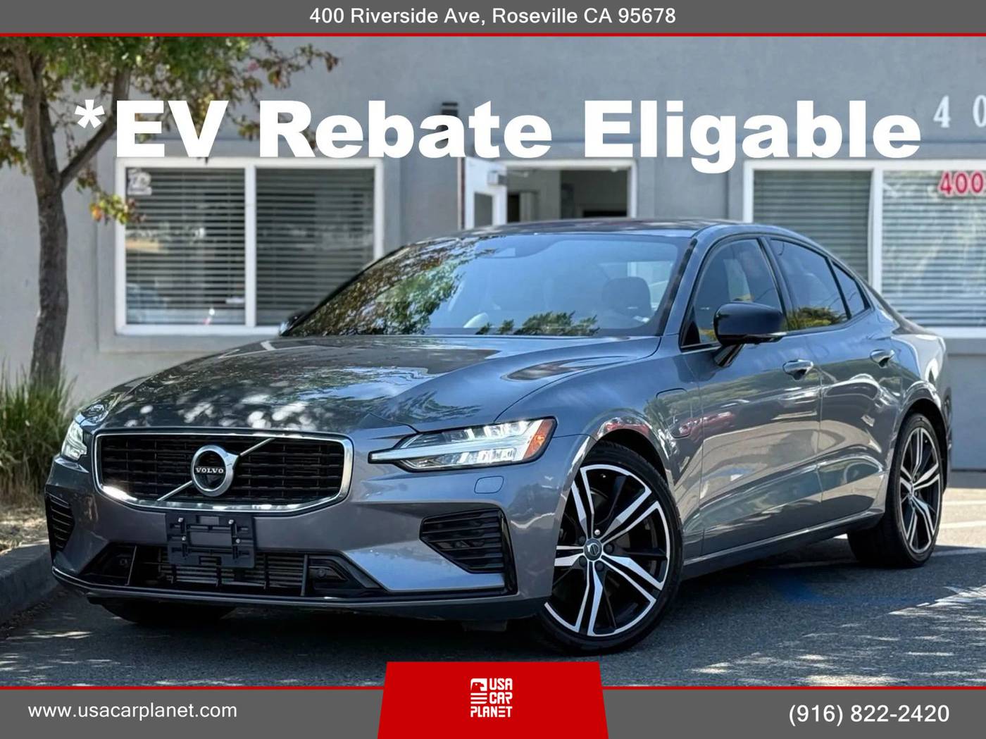 2020 Volvo S60 Plug-In Hybrid R-Design — Sedan — 51,131 mi — Roseville, CA