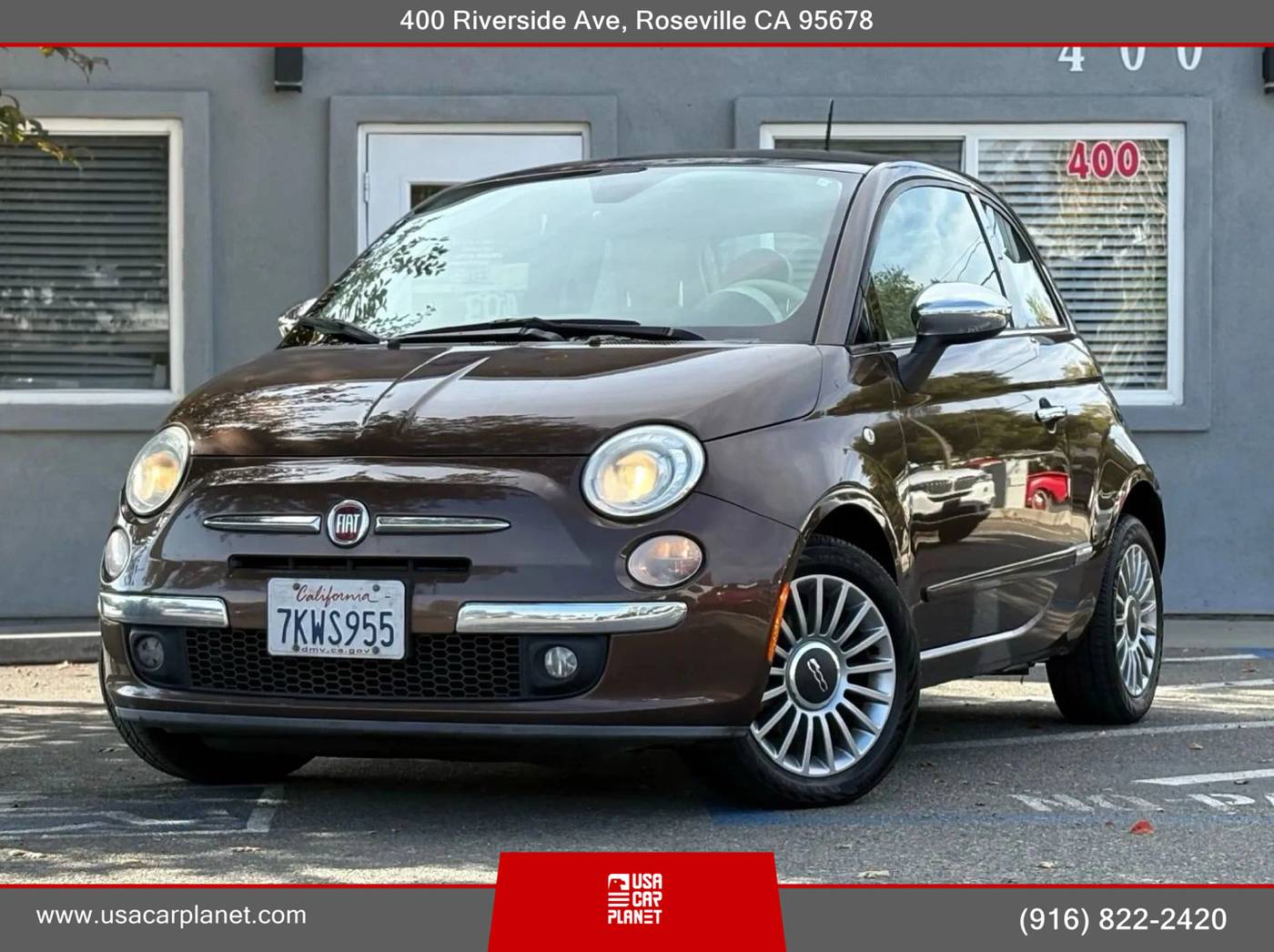 2013 FIAT 500 Lounge — Coupe — 111,981 mi — Roseville, CA