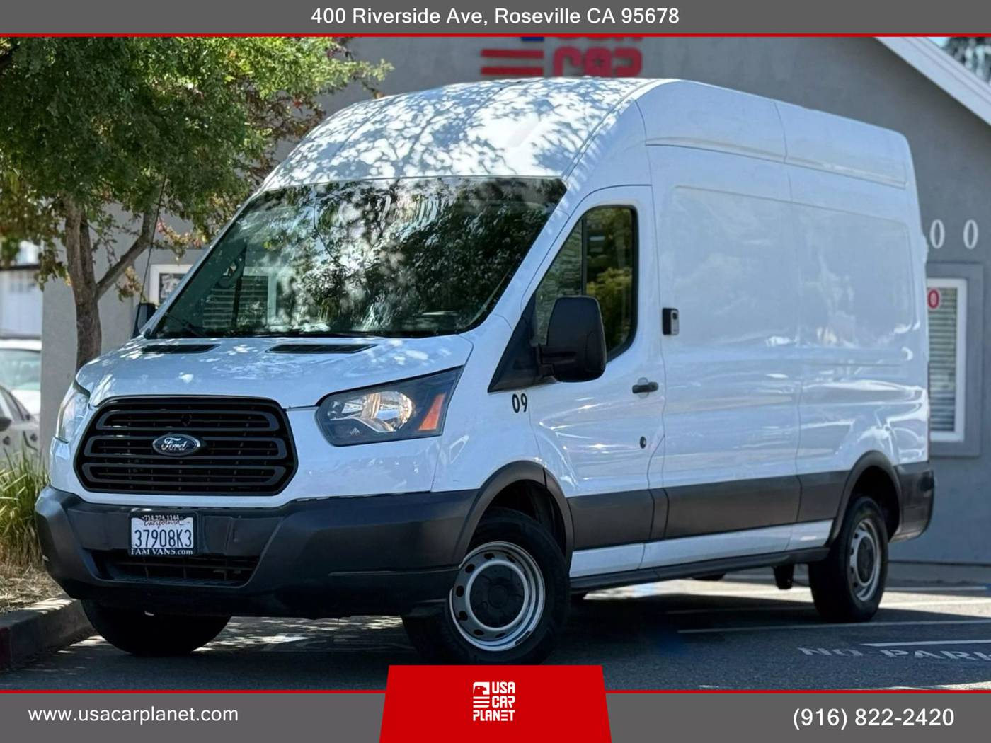 2016 Ford Transit Cargo Van T-250 — Cargo Van — 79,959 mi — Roseville, CA