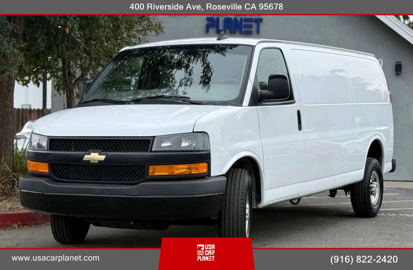 2020 Chevrolet Express Cargo Van Base — Cargo Van — 52,479 mi — Roseville, CA