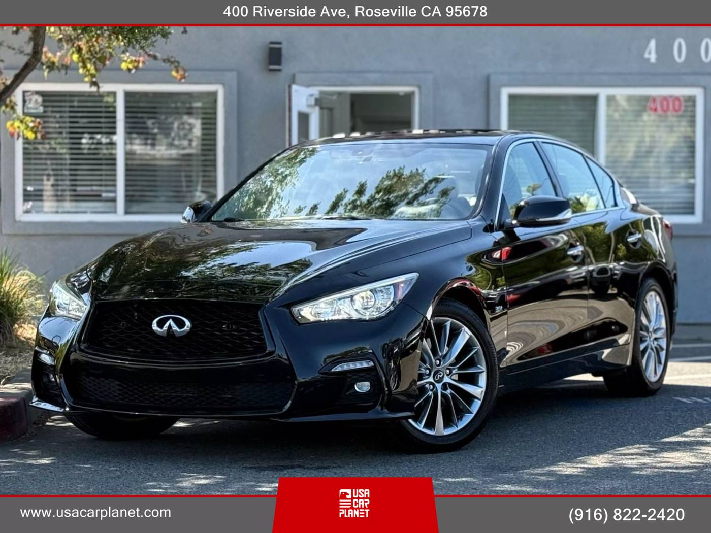 2018 INFINITI Q50 3.0t LUXE — Sedan — 52,449 mi — Roseville, CA