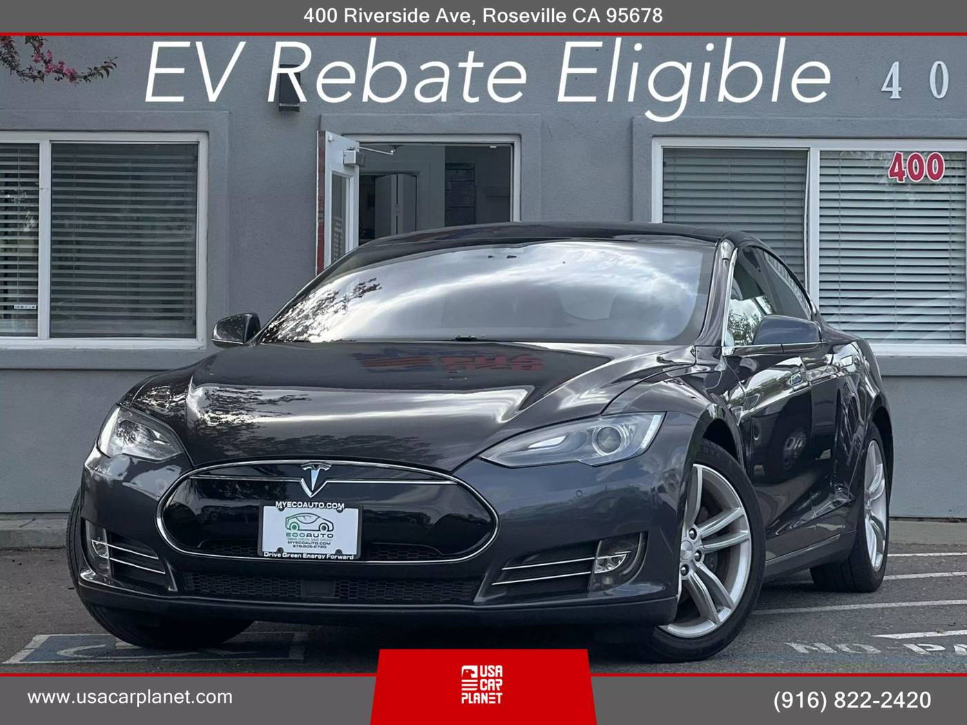 2015 Tesla Model S 85D — Hatchback — 64,151 mi — Roseville, CA