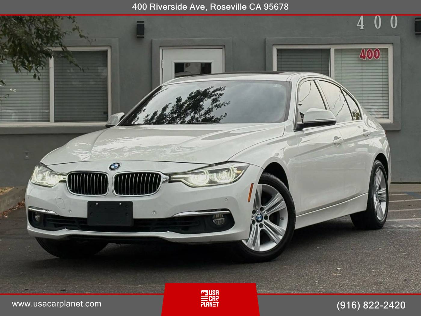2016 BMW 3 Series 328i — Sedan — 89,779 mi — Roseville, CA