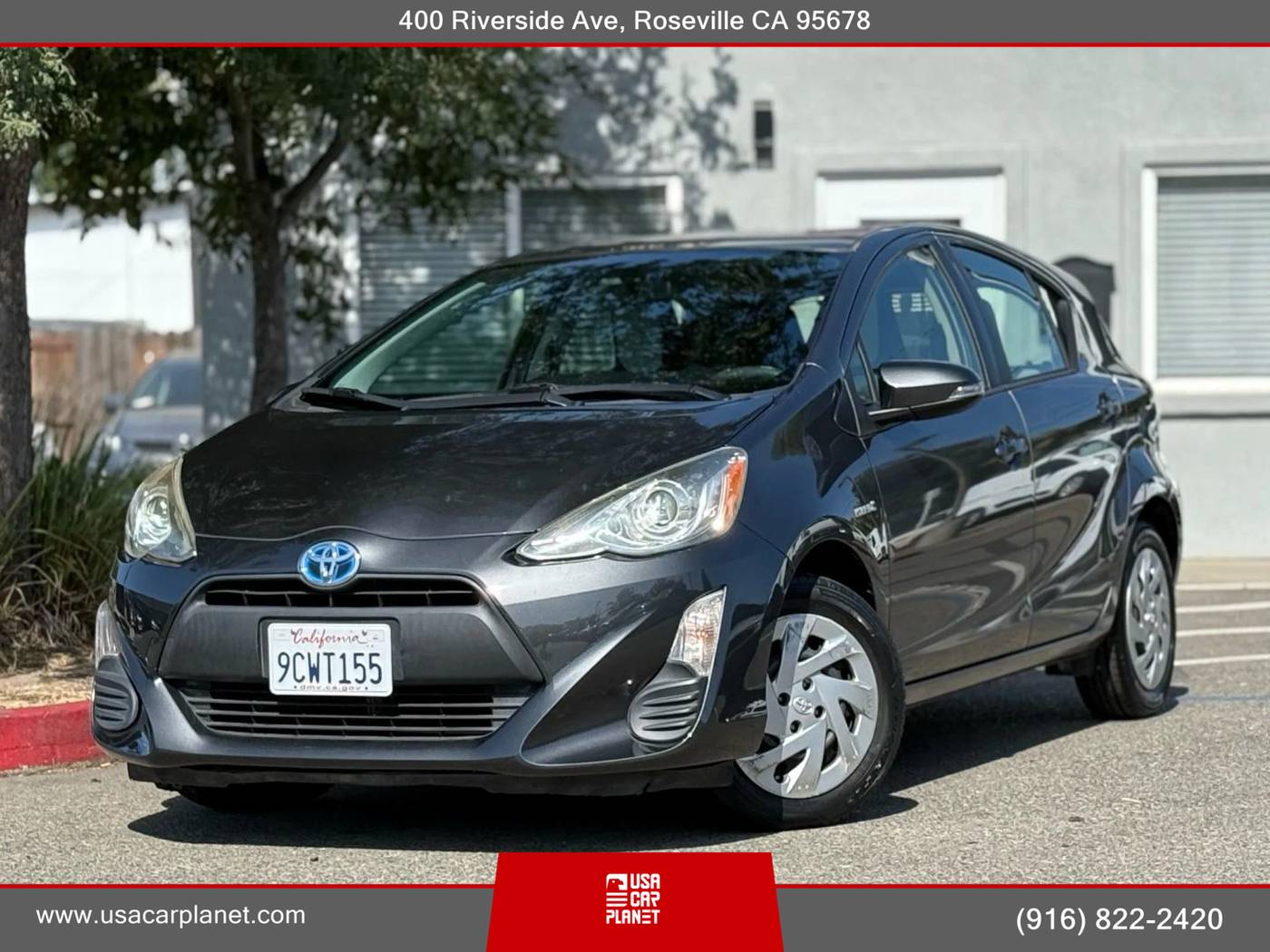 2016 Toyota Prius c One — Hatchback — 58,978 mi — Roseville, CA