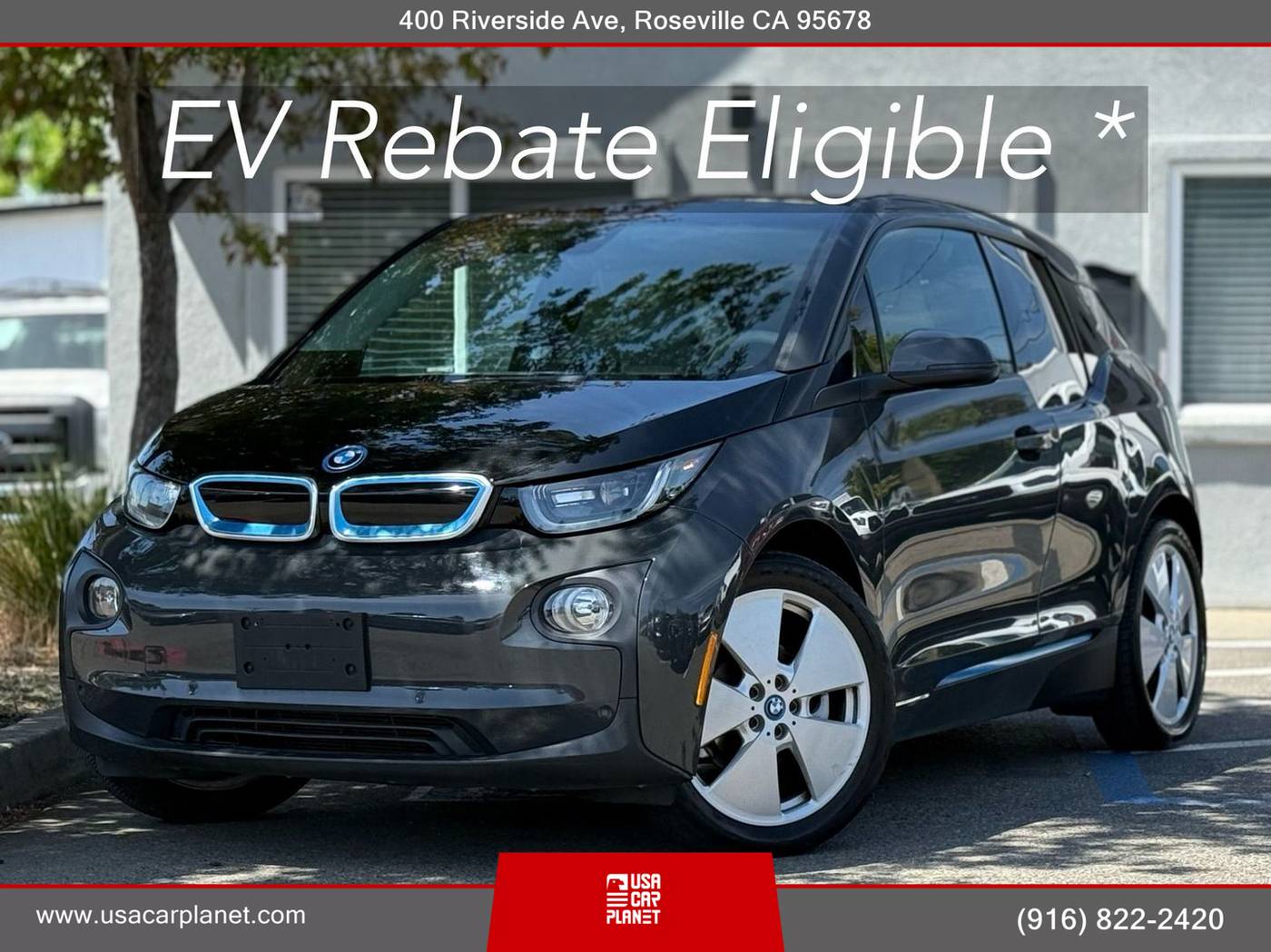 2015 BMW i3 60 Ah — Hatchback — 55,903 mi — Roseville, CA