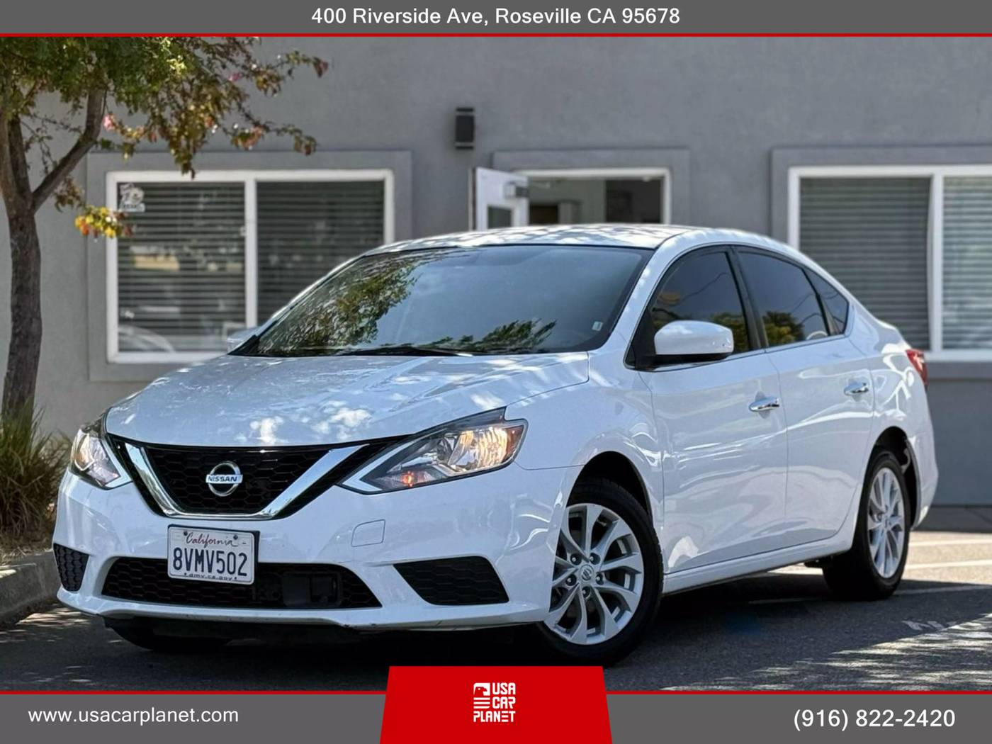 2019 Nissan Sentra SV — Sedan — 72,579 mi — Roseville, CA