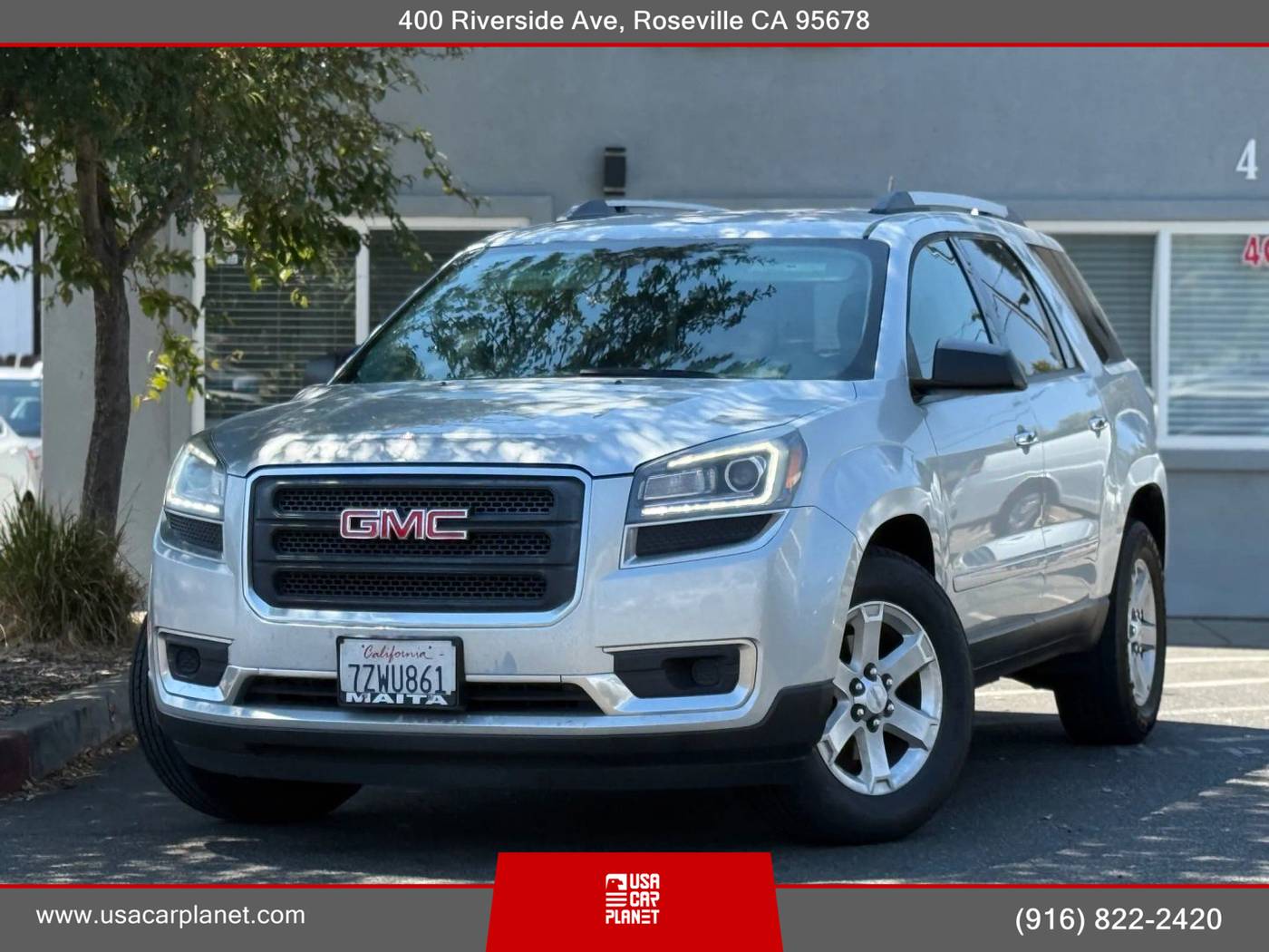 2015 GMC Acadia SLE — SUV — 140,760 mi — Roseville, CA