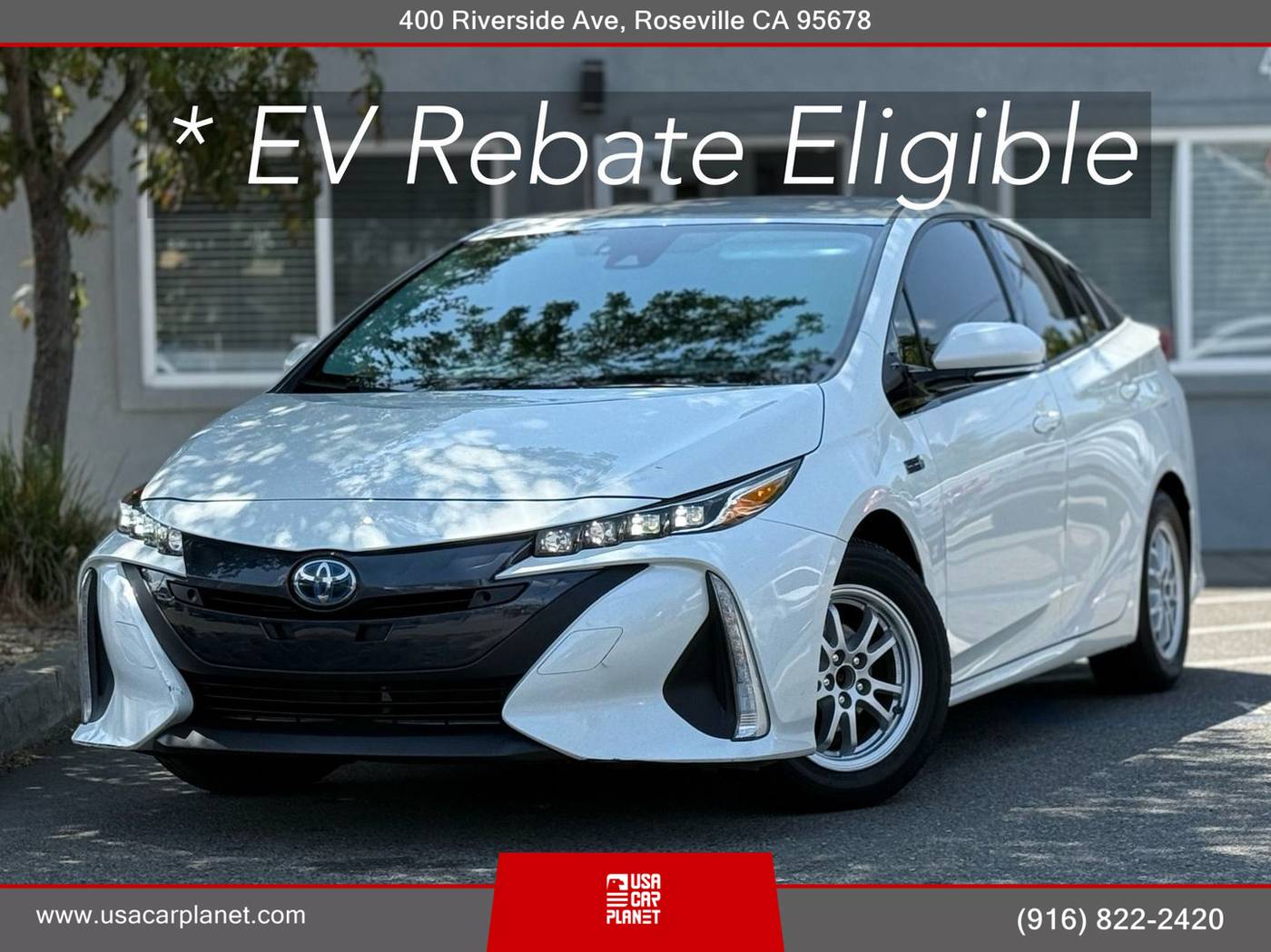 2017 Toyota Prius Prime Premium — Hatchback — 78,332 mi — Roseville, CA
