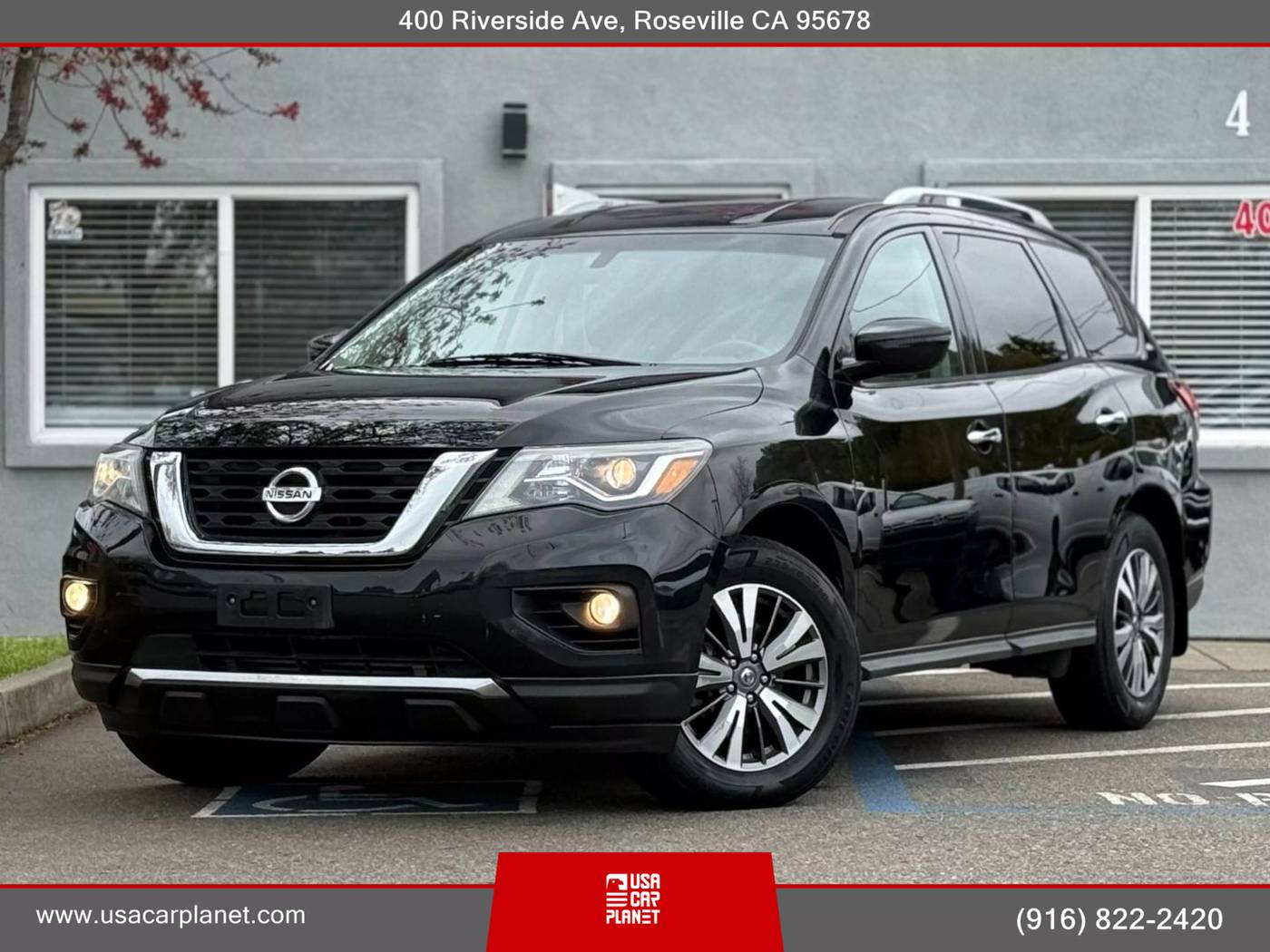 2017 Nissan Pathfinder SV — SUV — 75,711 mi — Roseville, CA