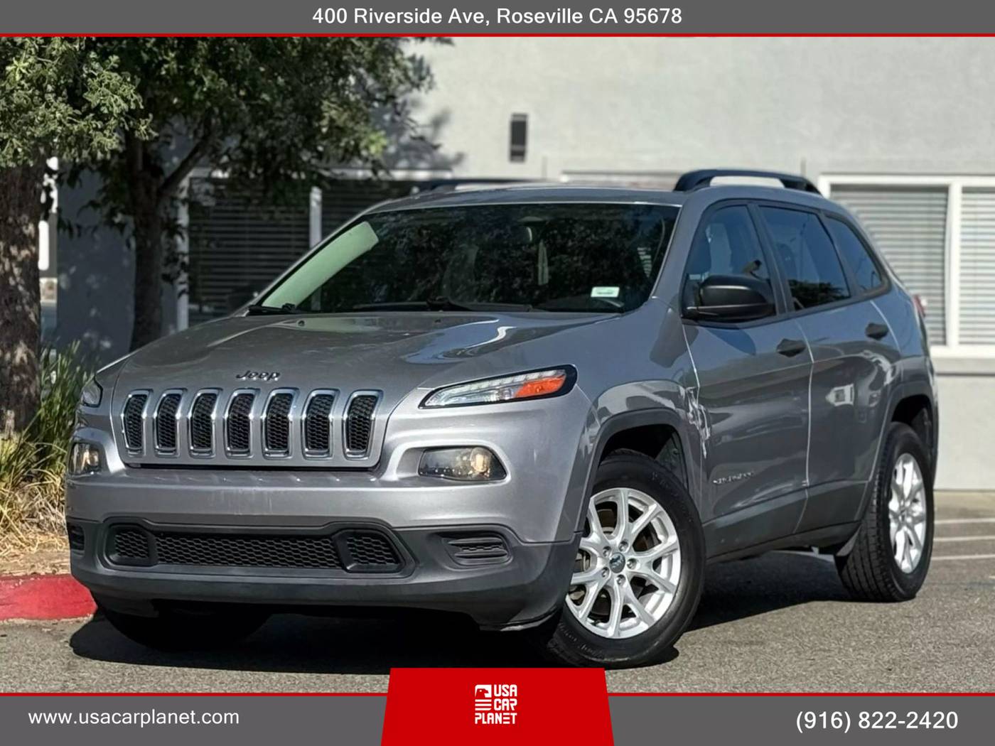 2016 Jeep Cherokee Sport — SUV — 52,498 mi — Roseville, CA