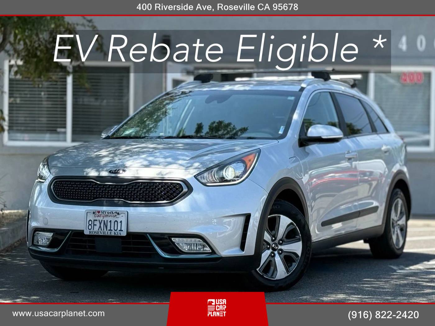 2018 Kia Niro Plug-In Hybrid EX — SUV — 110,997 mi — Roseville, CA