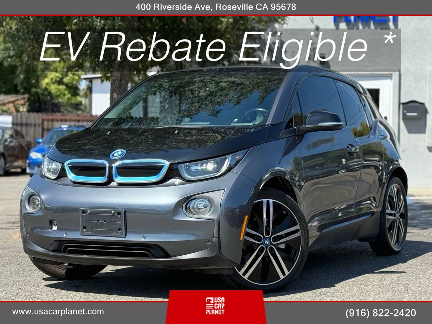 2017 BMW i3 94 Ah — Hatchback — 62,580 mi — Roseville, CA