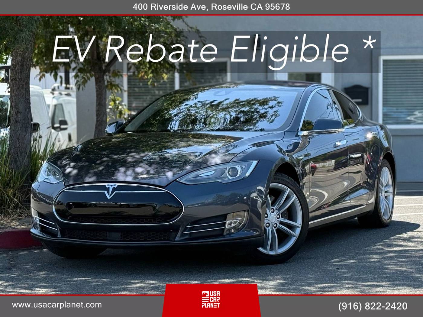 2015 Tesla Model S 85 — Hatchback — 73,674 mi — Roseville, CA