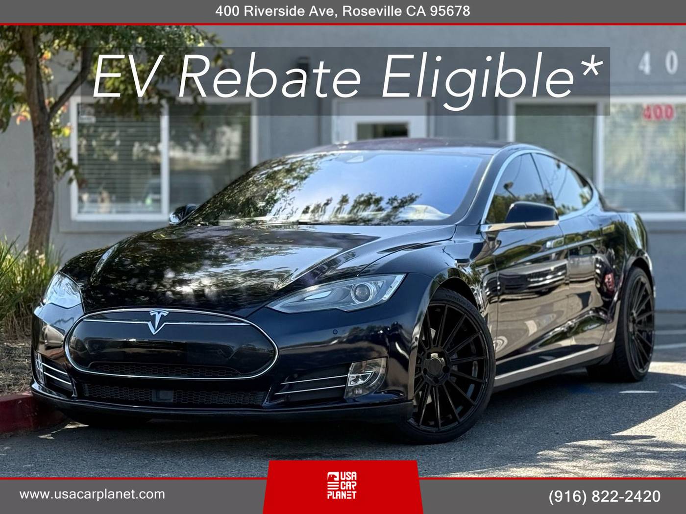 2014 Tesla Model S 60 — Hatchback — 134,016 mi — Roseville, CA