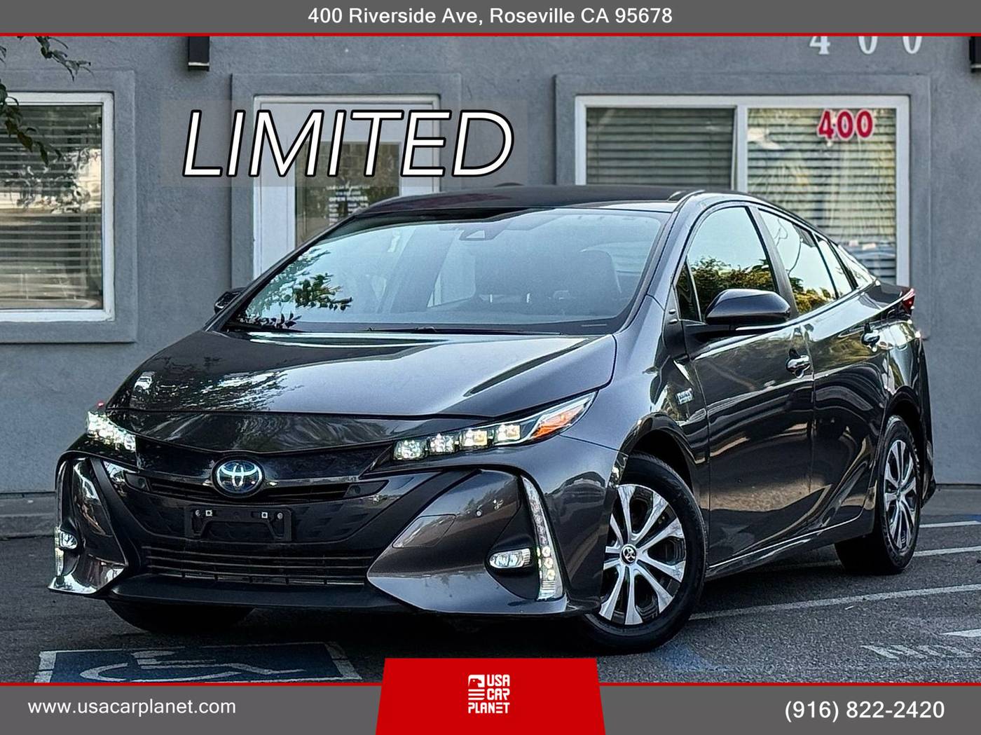 2021 Toyota Prius Prime Limited — Hatchback — 42,084 mi — Roseville, CA