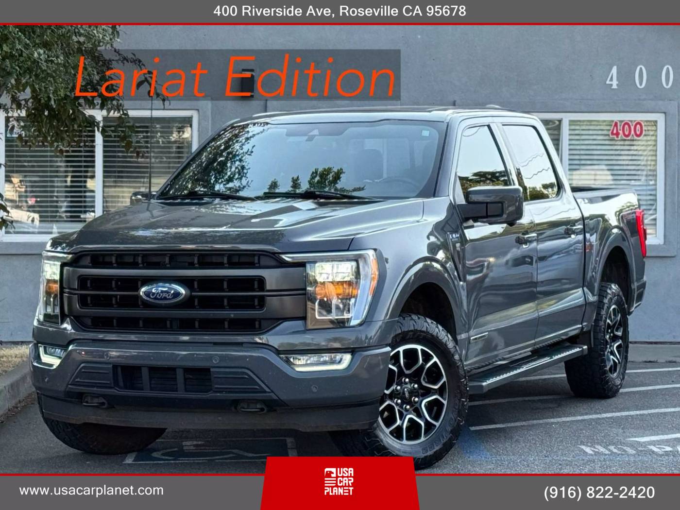 2021 Ford F-150 Lariat — Pickup Truck — 79,186 mi — Roseville, CA