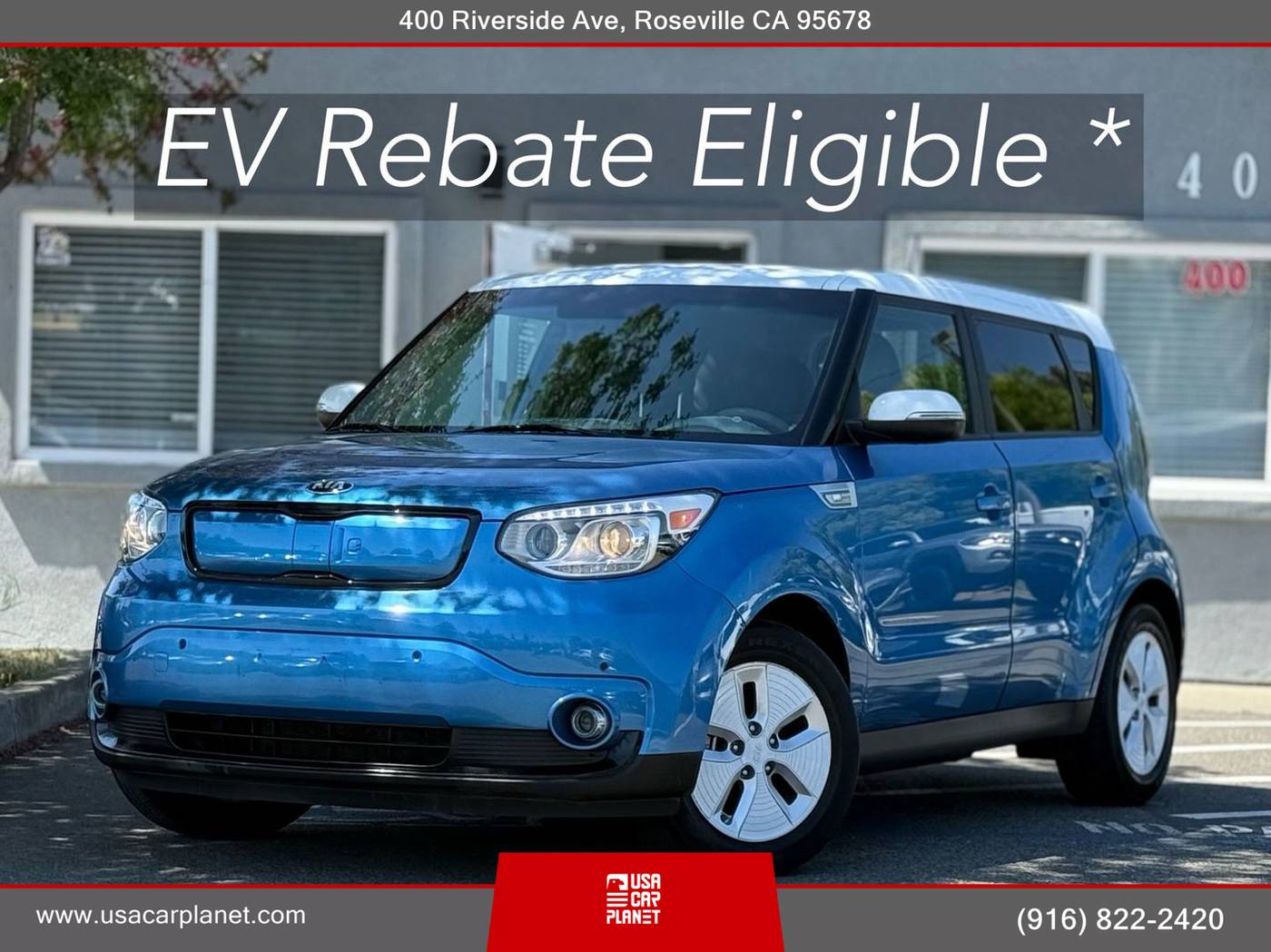 2016 Kia Soul EV EV+ — Hatchback — 49,509 mi — Roseville, CA