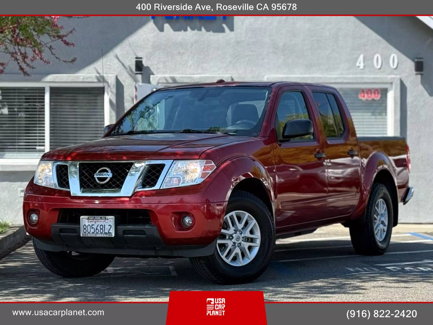 2018 Nissan Frontier SV V6 — Pickup Truck — 64,785 mi — Roseville, CA