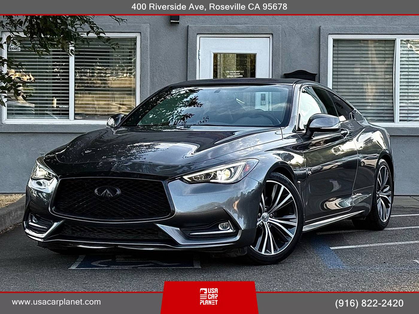 2018 INFINITI Q60 3.0t LUXE — Coupe — 39,041 mi — Roseville, CA