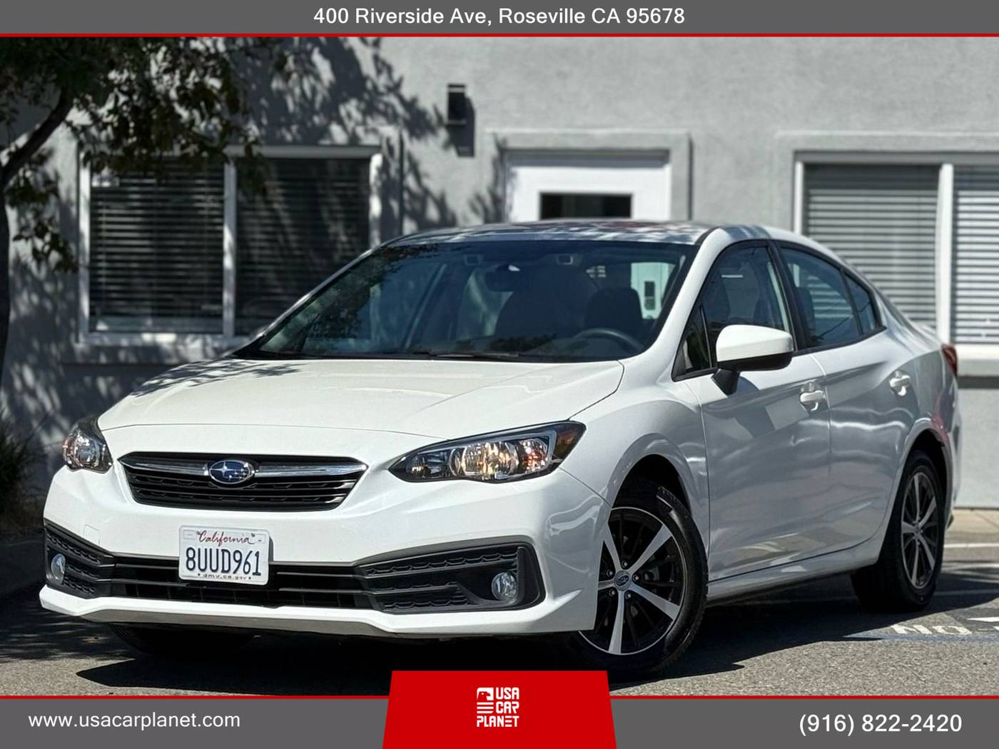 2021 Subaru Impreza Premium — Sedan — 50,765 mi — Roseville, CA