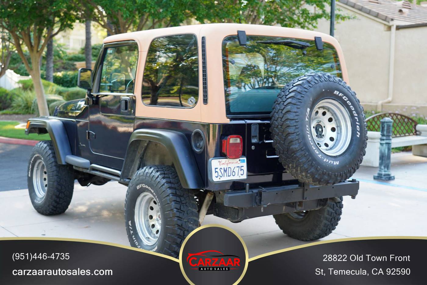 1997 Jeep Wrangler Sport — SUV — 93,782 mi — Temecula, CA