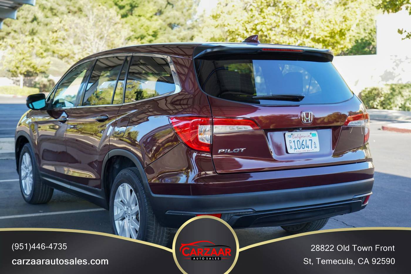 2019 Honda Pilot LX — SUV — 78,150 mi — Temecula, CA