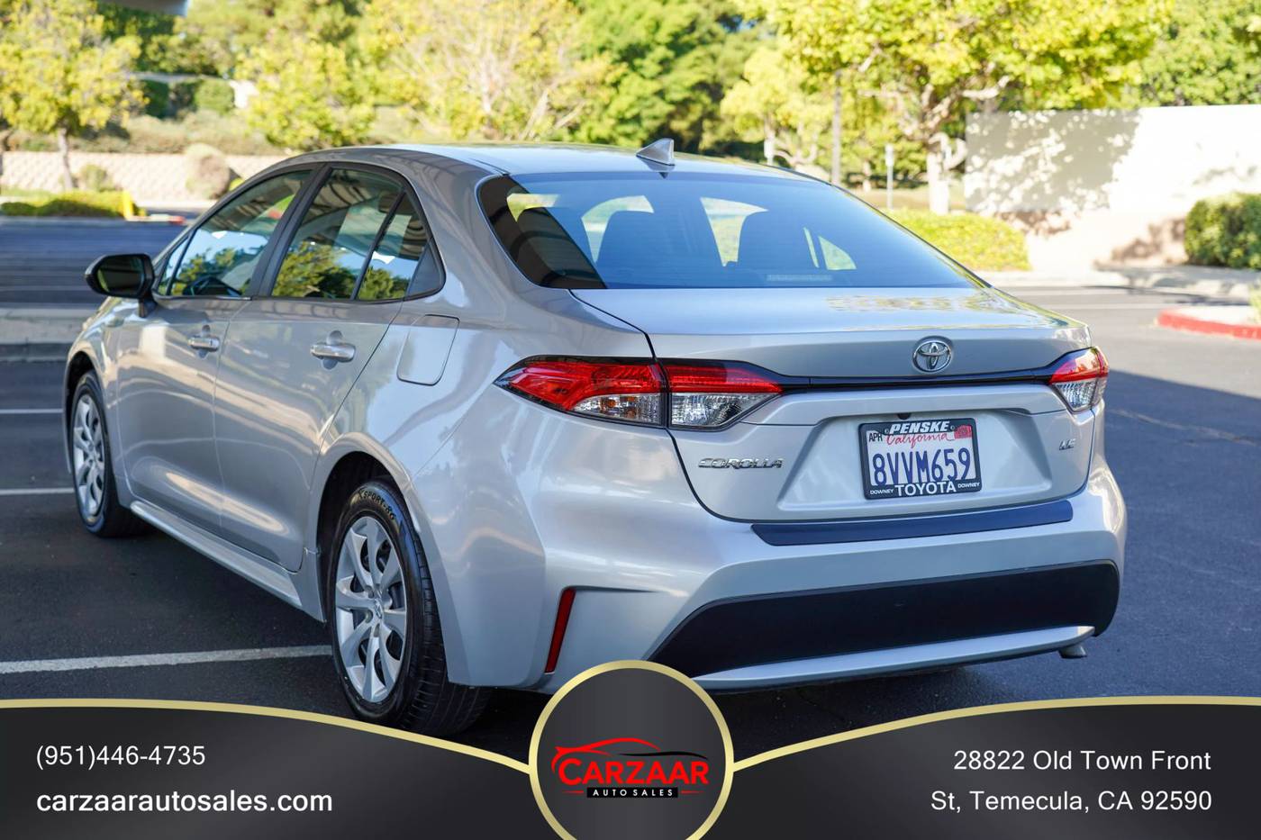 2021 Toyota Corolla LE — Sedan — 30,013 mi — Temecula, CA