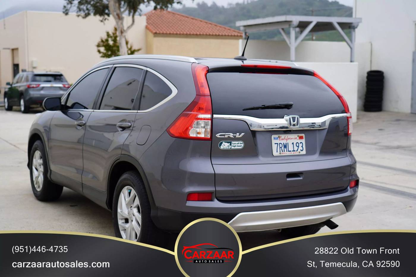 2016 Honda CR-V EX-L — SUV — 114,833 mi — Temecula, CA