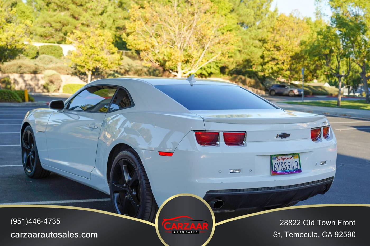 2013 Chevrolet Camaro 1LT — Coupe — 104,678 mi — Temecula, CA