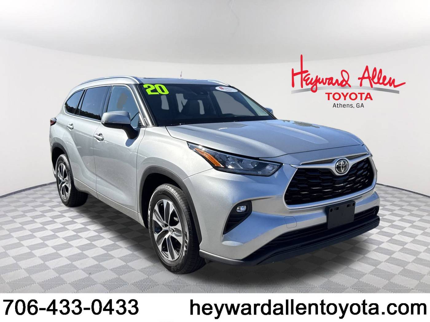 2020 Toyota Highlander XLE — SUV — 40,242 mi — Athens, GA